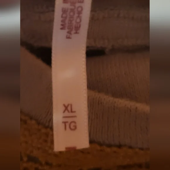 Free People Midnight Rodeo Loose Fit Fringe Cropped Top Beige/Gold Size XLarge - Picture 6 of 10